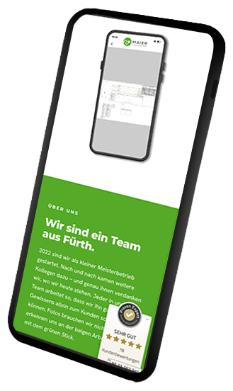 Portfolio Webseite Elektrotechnik Maier